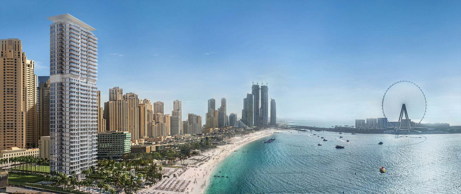 La Vie luxury beachfront residences in Jumeirah Beach Residence Dubai