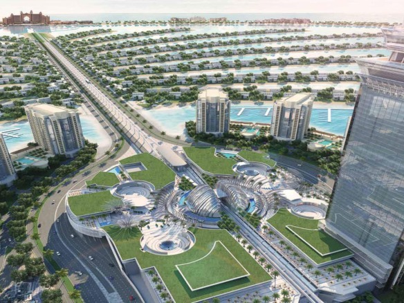 The Palm Tower luxury skyscraper on Palm Jumeirah Dubai