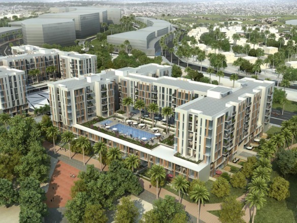 Mudon Views apartments overlooking Mudon Central Park Dubai