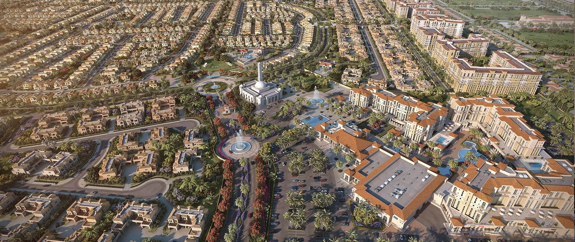 La Quinta luxury villa exterior in Villanova Dubai