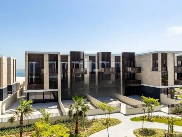 Amalfi Villas exterior in Dubailand Dubai