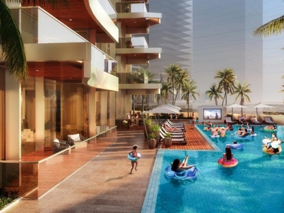 Elegance Tower Signature II residential building in Business Bay