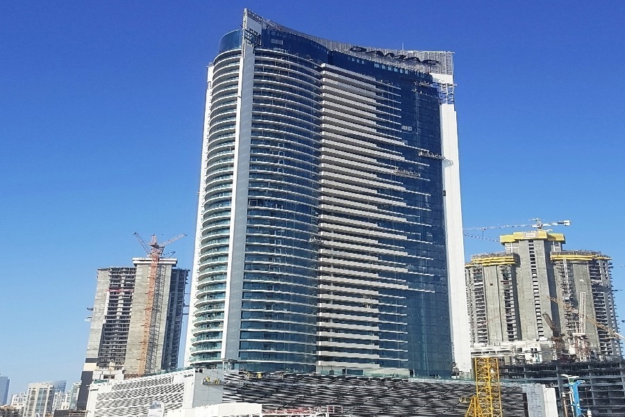 Damac Maison Upper Crest residential tower in Downtown Dubai