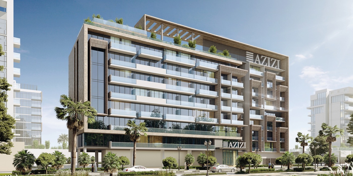 -109161-120328 Azizi Vista residential building exterior Dubai Studio City