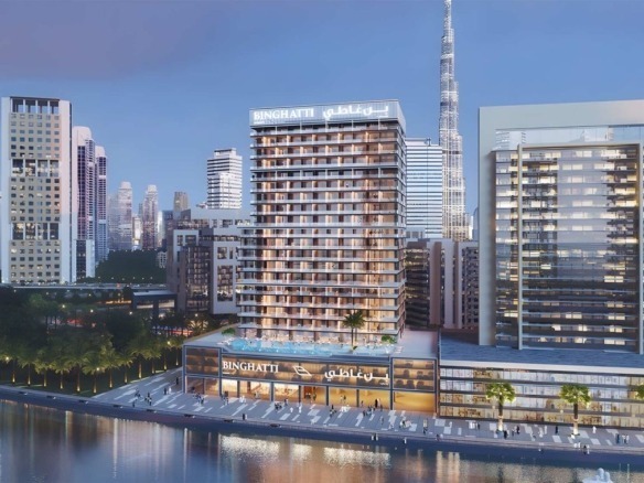 Billionaire Residences residential building exterior in Business Bay Dubai