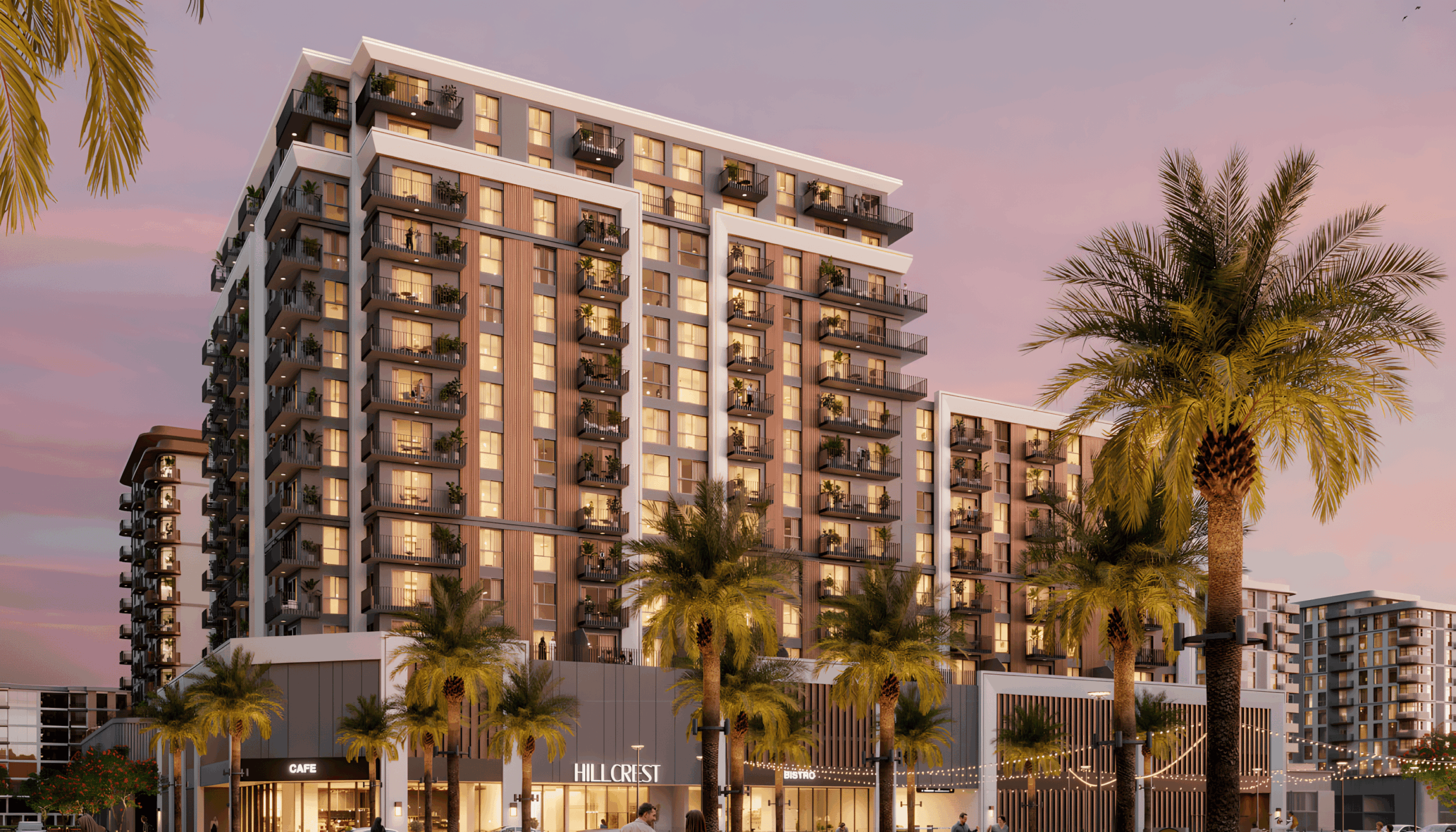 Hillcrest by Nshama exterior view Town Square Dubai