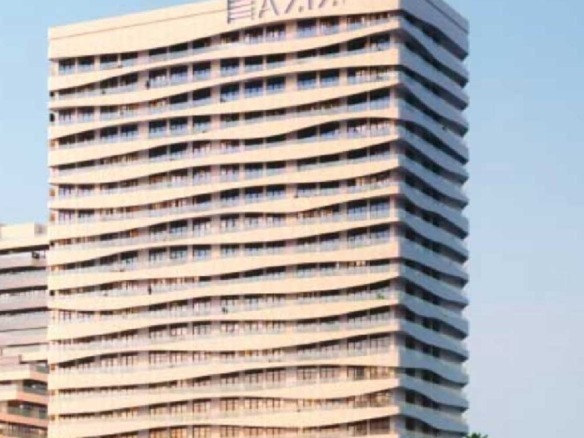 Adeba Azizi residential building exterior in Dubai