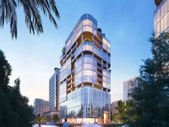 Azizi Emerald residential building exterior in Dubai