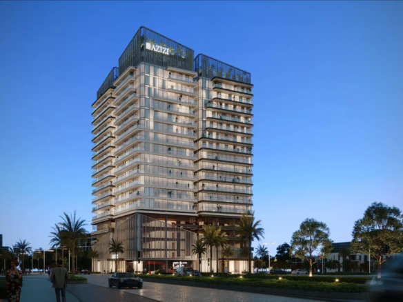 Azizi Ruby residential building exterior in Dubai