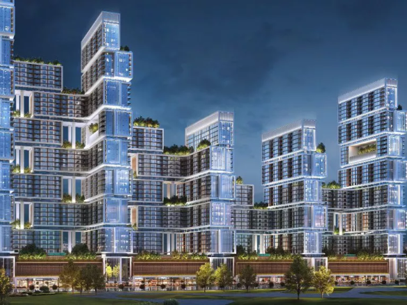 The Element 2 residential building exterior in Dubai