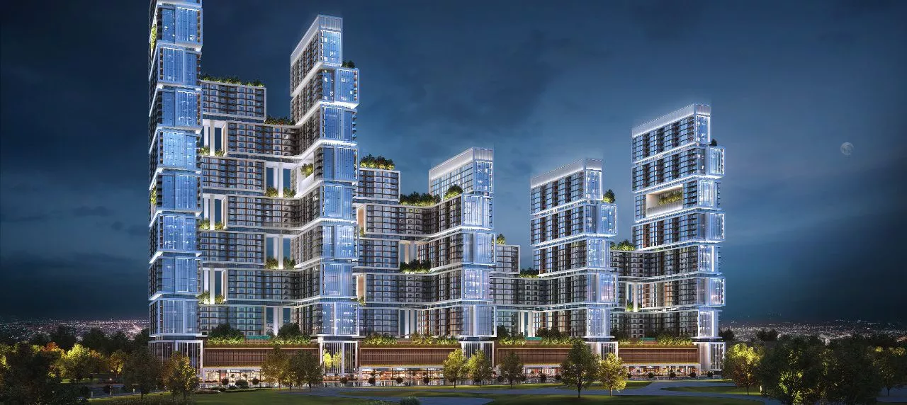 The Element 2 residential building exterior in Dubai