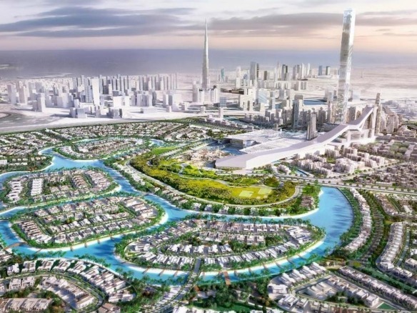 Azizi Park Avenue residential building exterior in MBR City Dubai