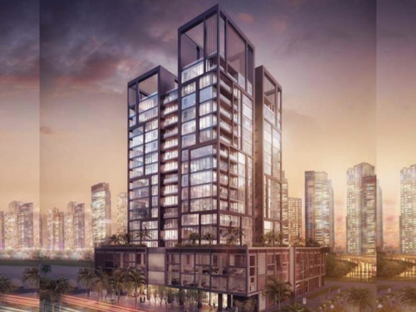 DT-1 exterior view Downtown Dubai