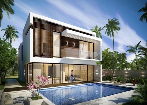 Queens Meadow luxury family villas and townhouses in DAMAC Hills 2
