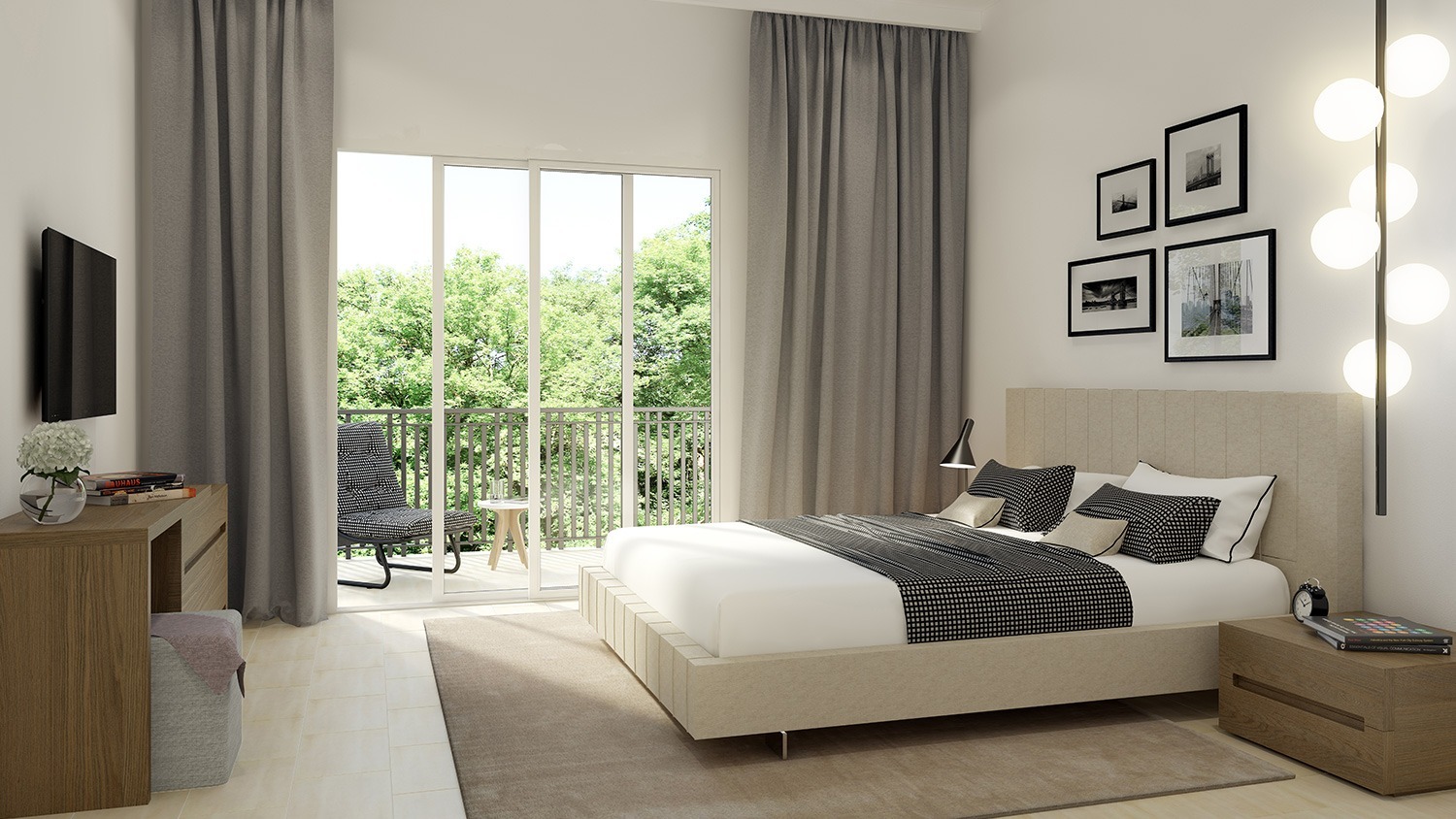 Sama Townhouses exterior view in Town Square Dubai