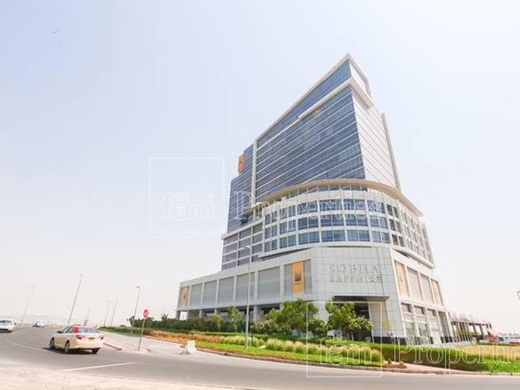 Sobha Sapphire luxury residential tower exterior Dubai