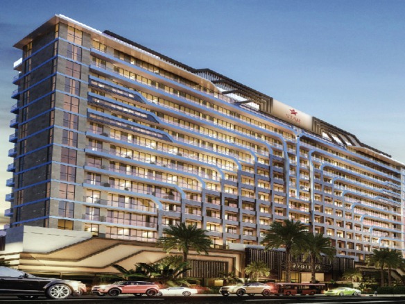 Star Hotel Apartments exterior in Al Furjan Dubai