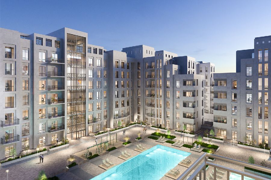 zahra-breeze-210663-232450 Zahra Breeze Apartments exterior view in Town Square Dubai